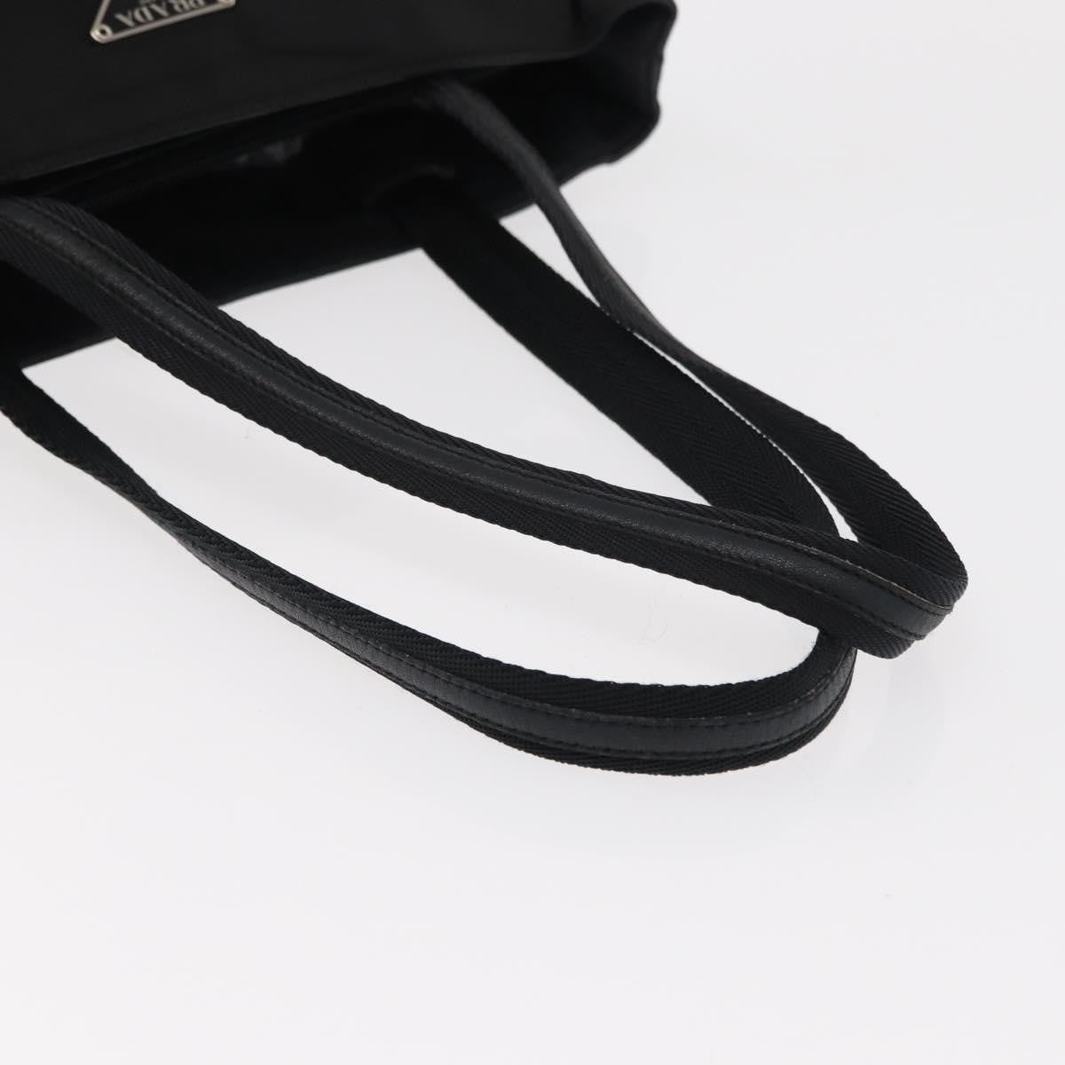 Prada Vintage Tote Nylon, BLACK, NYLON, Tote bag
