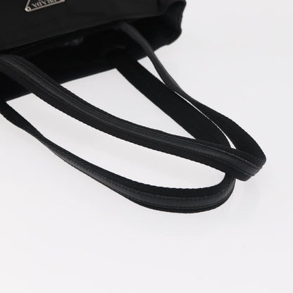 Prada Vintage Tote Nylon, BLACK, NYLON, Tote bag
