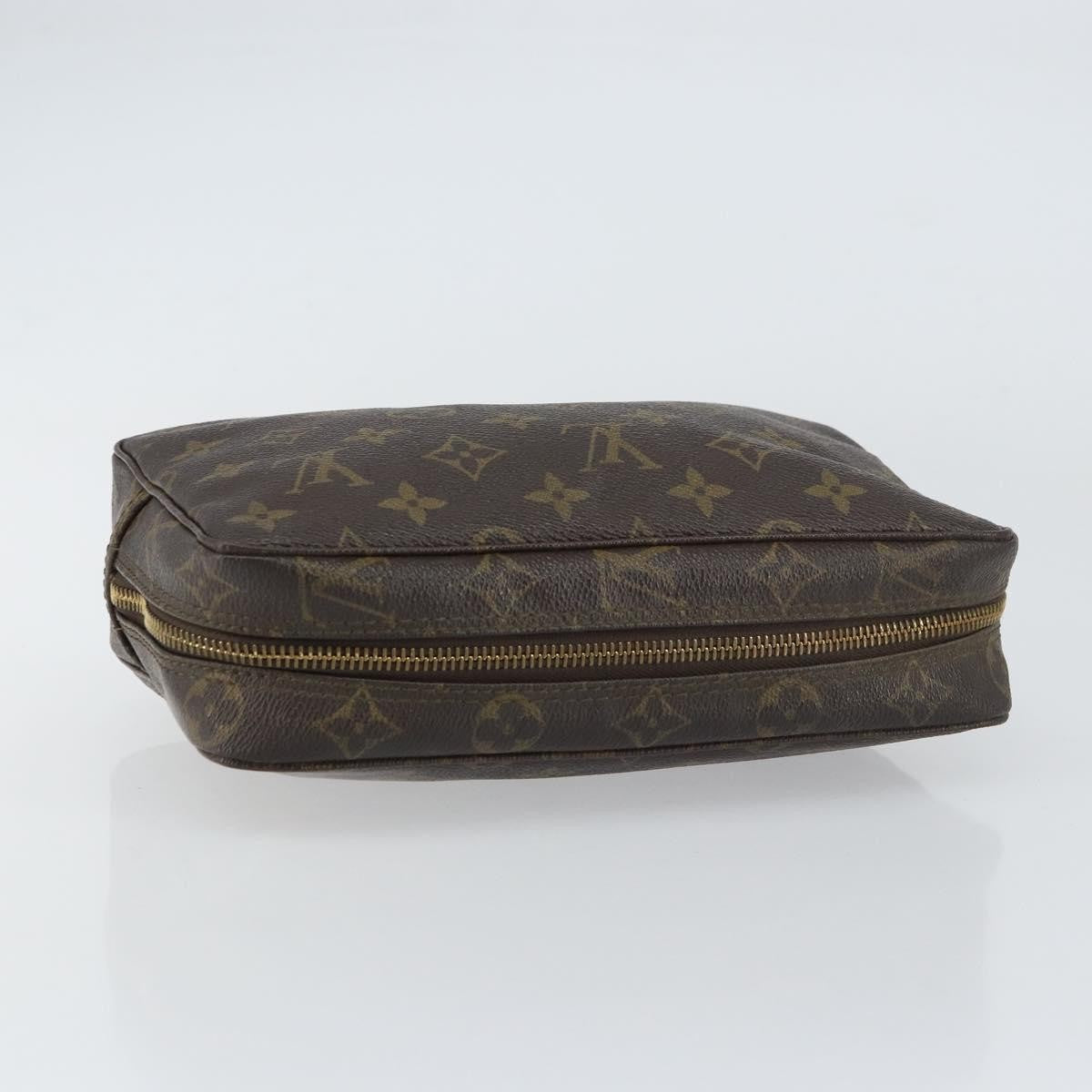 Louis Vuitton Trousse Toilette Monogram Canvas, BROWN, CANVAS, Clutche & pouche