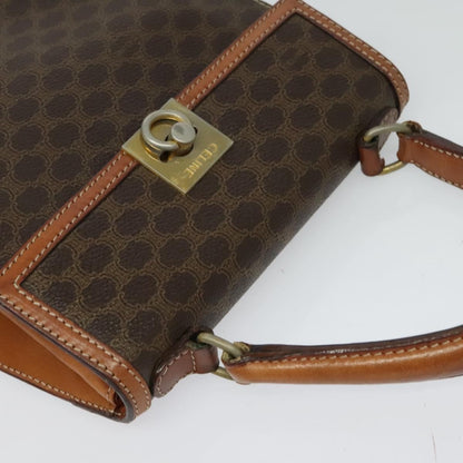 Celine Triomphe vintage handbag Macadam canvas, BROWN, CANVAS, Handbag