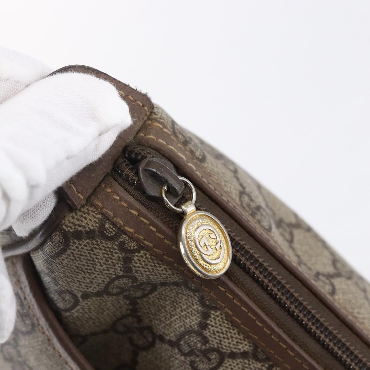 Gucci Vintage Web Crossbody Bag GG Canvas, BEIGE, CANVAS, Shoulder bag