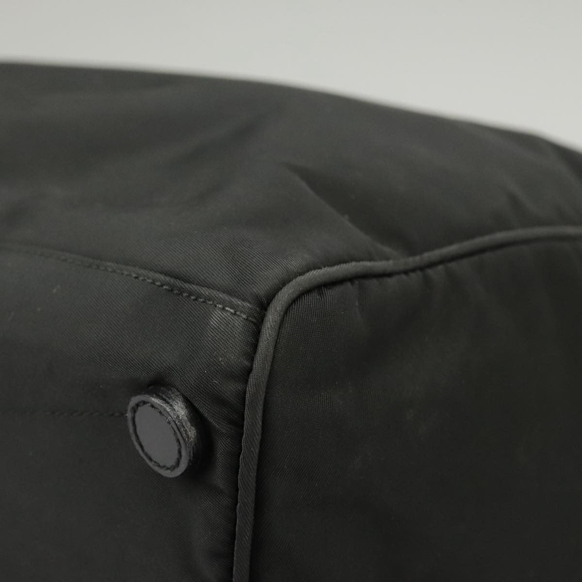 Prada Vintage Handbag Tessuto, BLACK, NYLON, Handbag