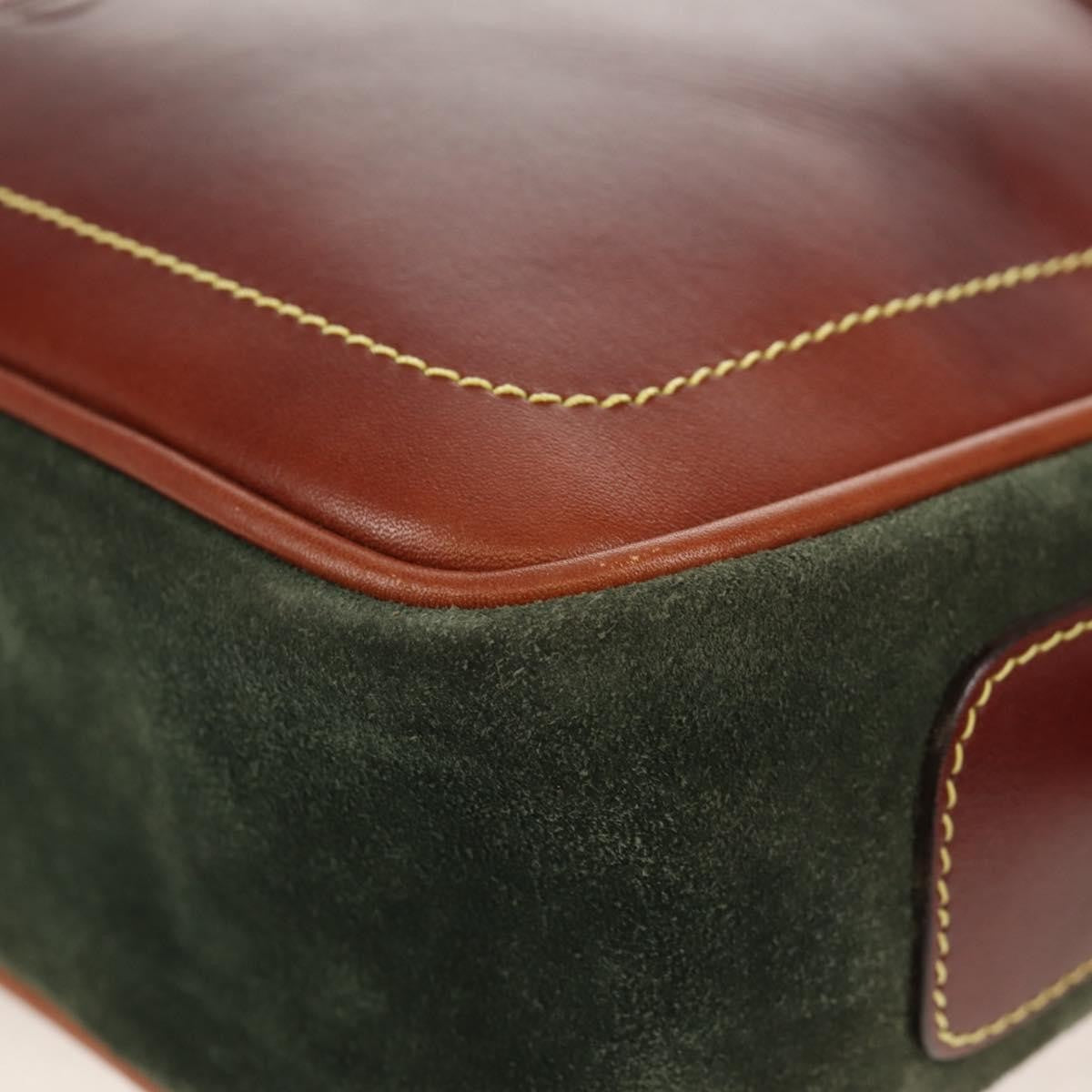 Loewe Anagram Shoulder Bag Suede, BROWN, SUEDE, Shoulder bag