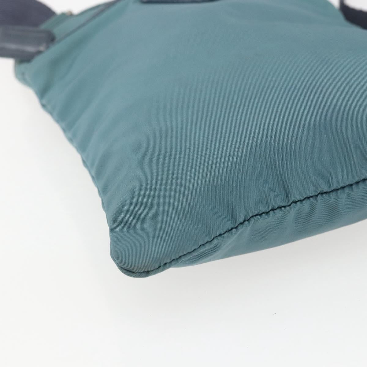 Prada Vintage Shoulder Bag Tessuto, BLUE, NYLON, Shoulder bag