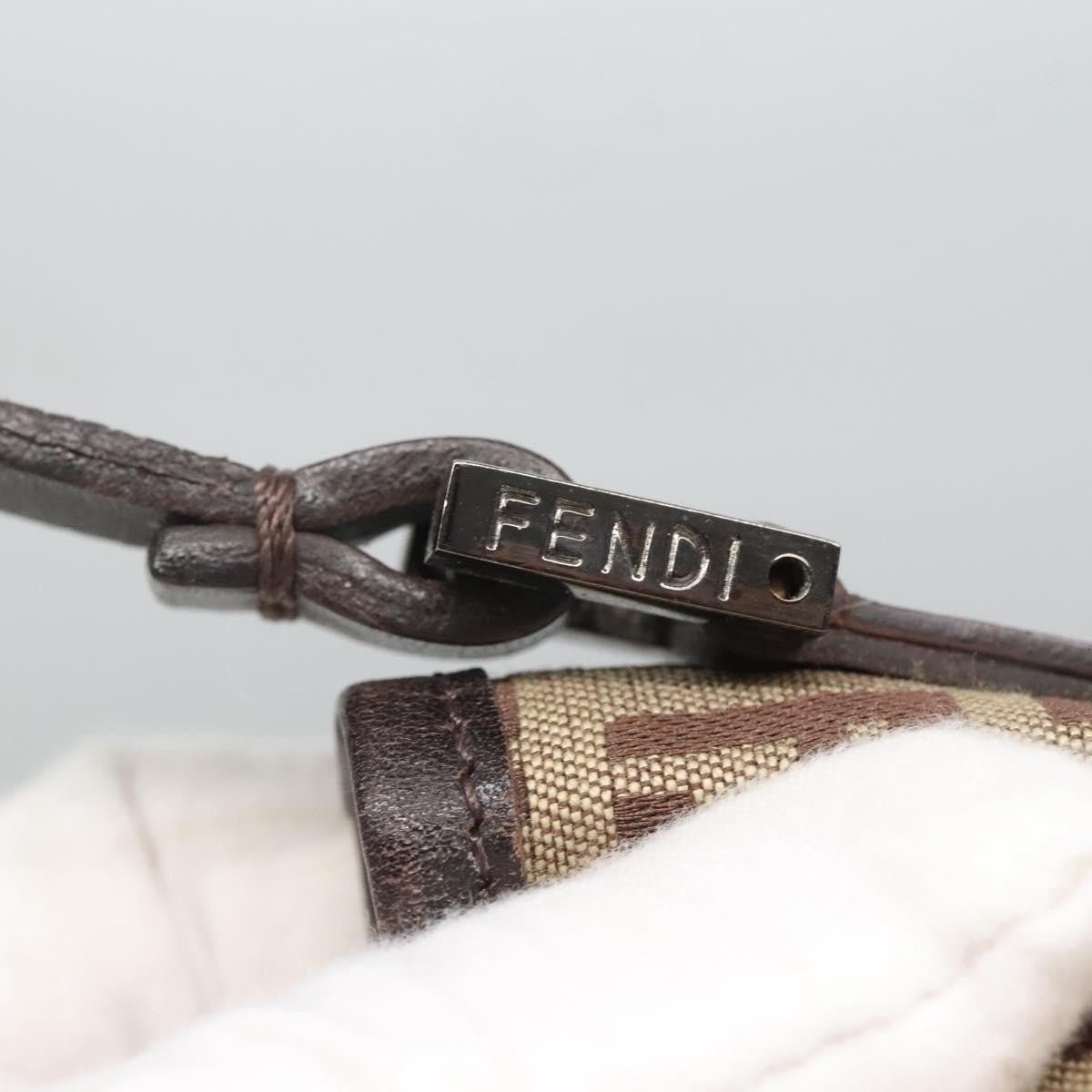 Fendi Zucca Tote bag Canvas, BEIGE, CANVAS, Tote bag