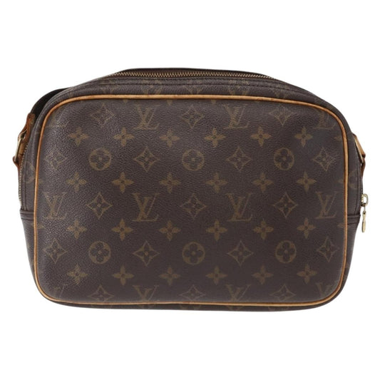 Louis Vuitton Reporter Bag Monogram Canvas, BROWN, CANVAS, Bag