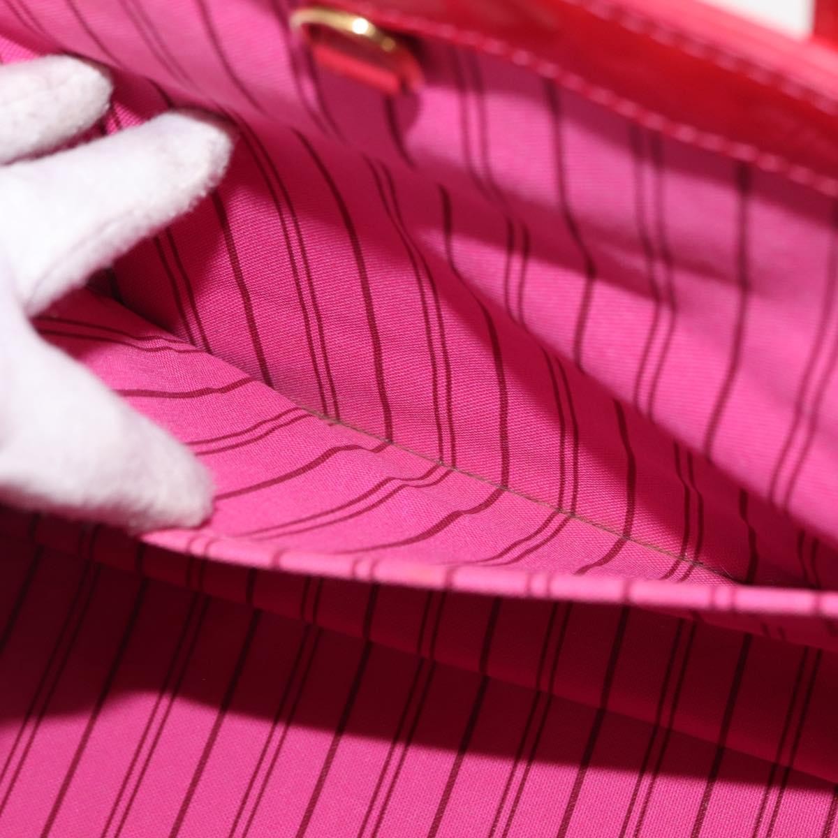 Louis Vuitton Voyage Tote Cosmic Blossom, PINK, PATENT_LEATHER, Tote bag