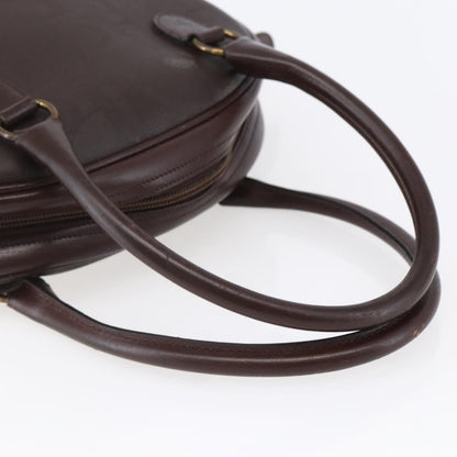 Christian Dior Vintage Trotter Handbag Canvas, BROWN, PVC, Handbag