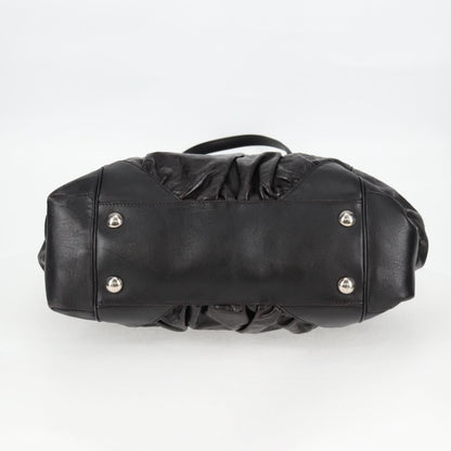 Gucci Full Moon Tote Guccissima Leather, BLACK, LEATHER, Shoulder bag