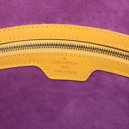 Louis Vuitton Lussac Handbag Epi Leather, YELLOW, LEATHER, Shoulder bag