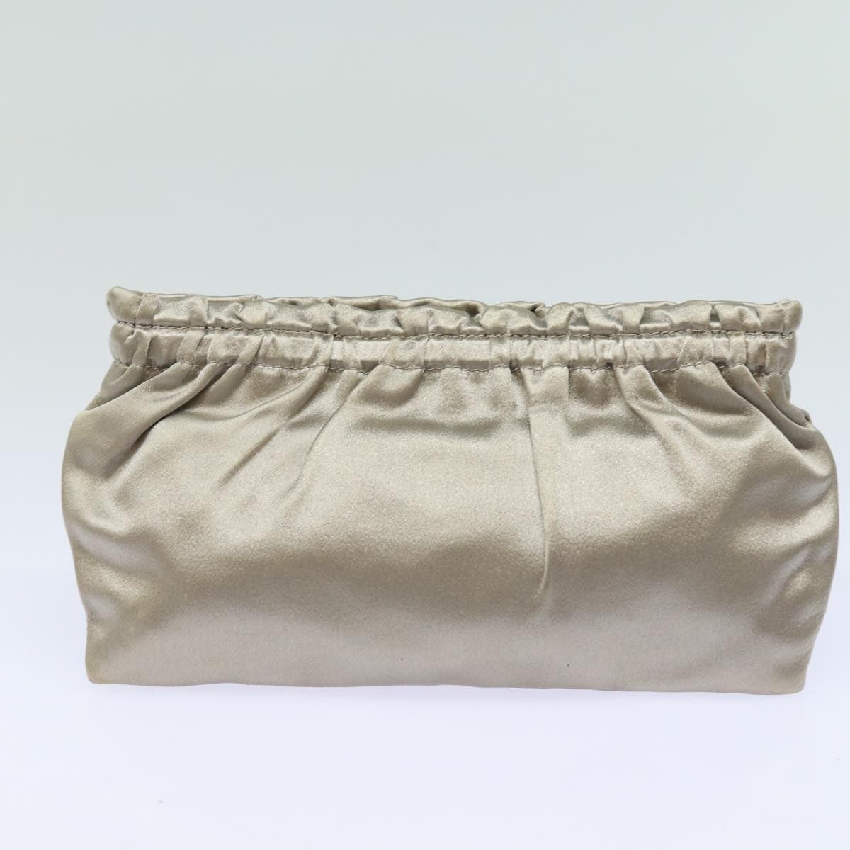 Prada Vintage Handbag Tessuto, SILVER, NYLON, Handbag