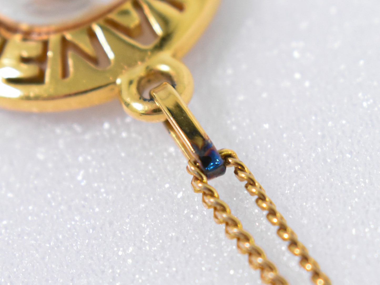 Chanel Chain Around Pearl Necklace Metal with Faux Pearls, GOLD, GOLD_PLATED, Pendant & Charms