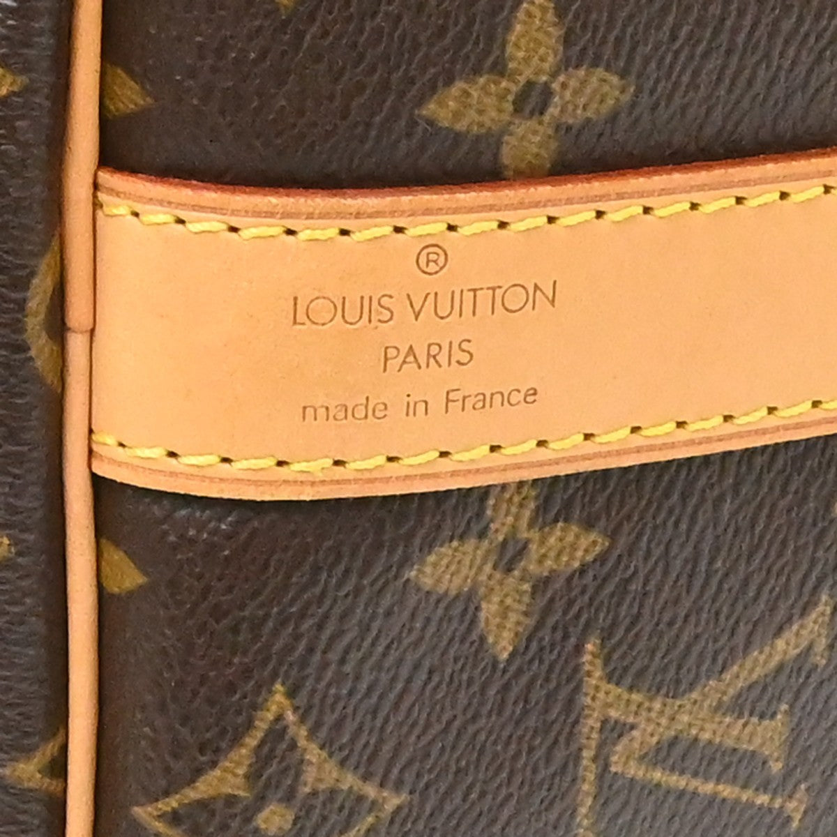 Louis Vuitton Keepall Bandouliere Bag Monogram Canvas, Brown, Canvas, Travel Bag