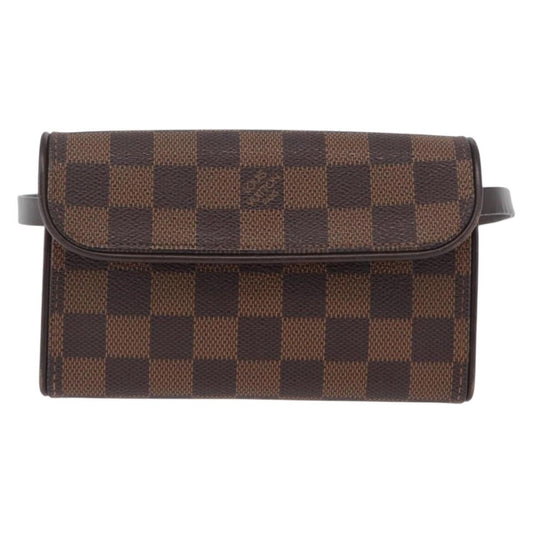 Louis Vuitton Florentine Waist Bag Monogram Canvas, BROWN, CANVAS, Clutche & pouche