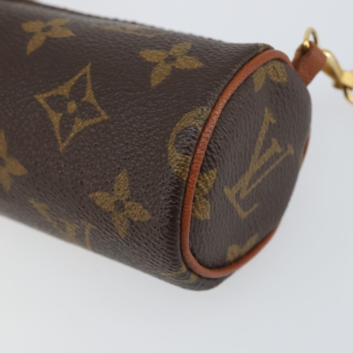 Louis Vuitton Papillon Pochette Monogram Canvas, BROWN, CANVAS, Clutche & pouche
