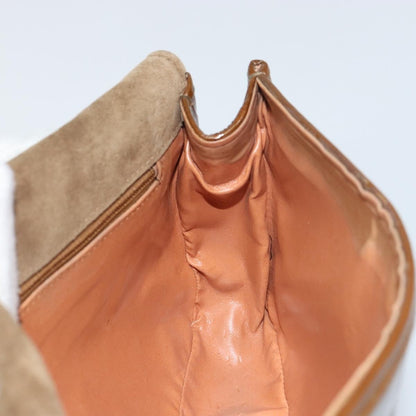 Bally Vintage Chain Shoulder Bag Quilted Patent leather, BROWN, PATENT_LEATHER, Shoulder bag