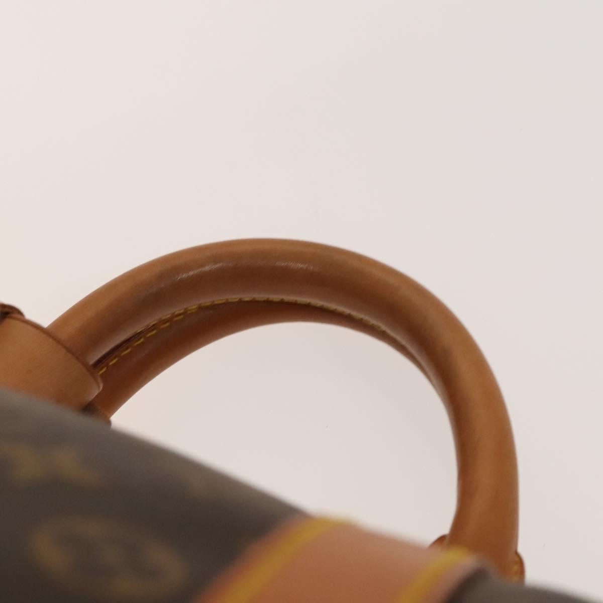 Louis Vuitton Keepall Bag Monogram Canvas, BROWN, CANVAS, Travel bag