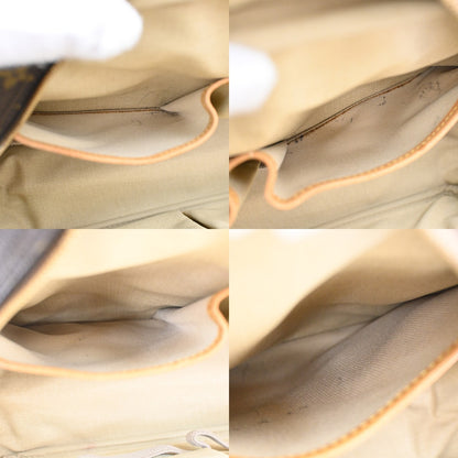 Louis Vuitton Deauville Handbag Monogram Canvas, BROWN, CANVAS, Handbag