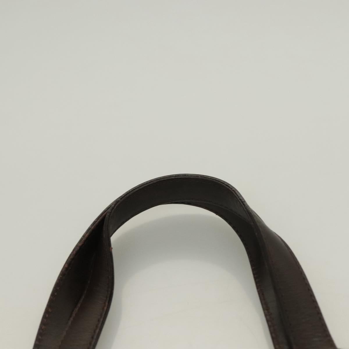 Burberry Vintage Handbag Leather, BROWN, LEATHER, Handbag