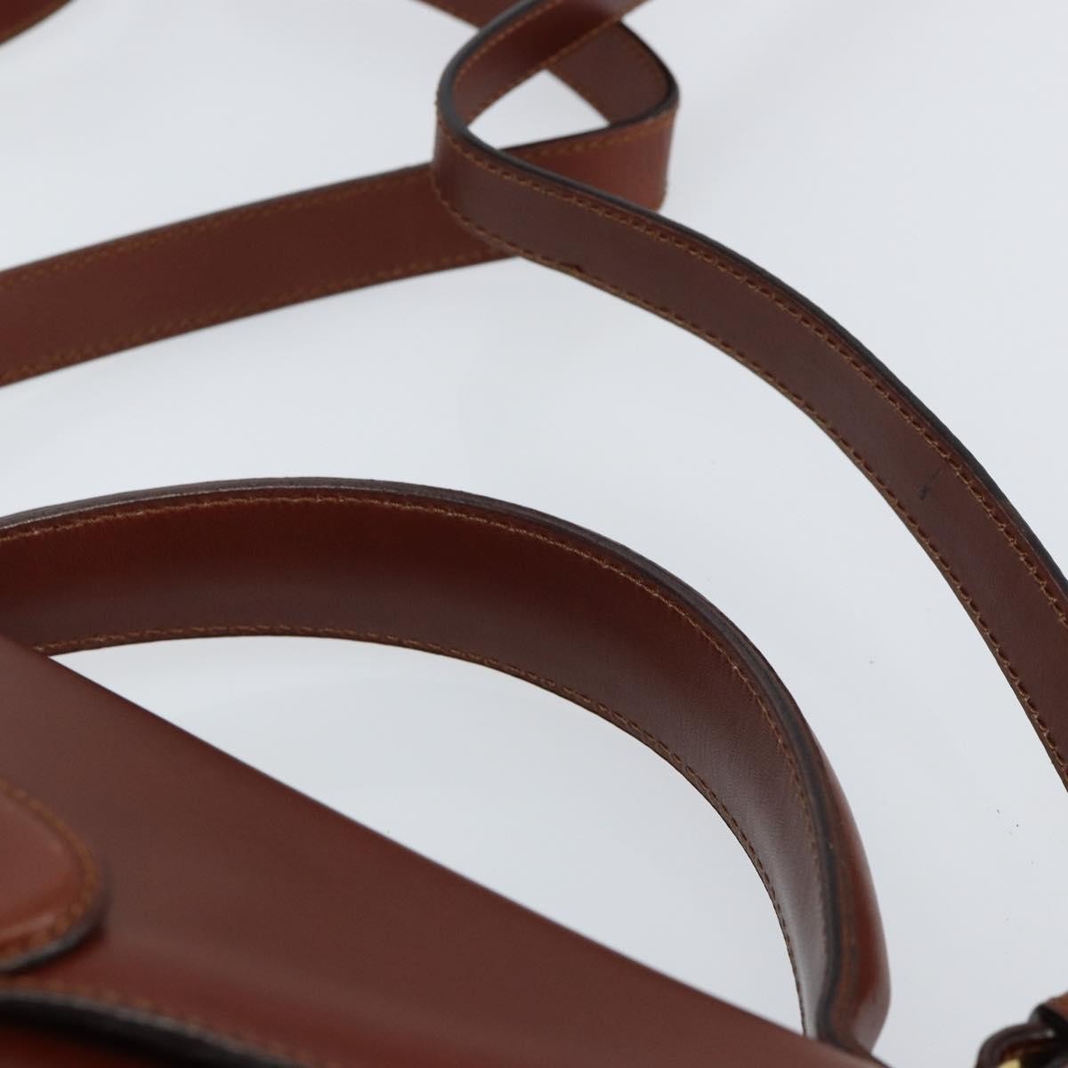 Salvatore Ferragamo Vintage Top handle handbag Leather, BROWN, LEATHER, Handbag