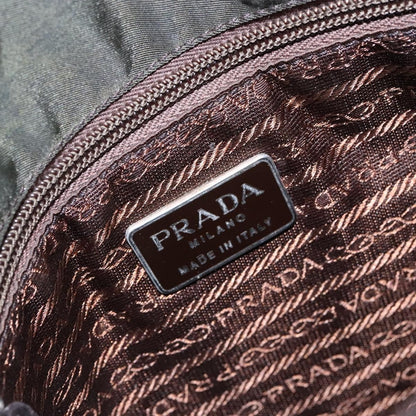 Prada Vintage Shoulder Bag Tessuto, KHAKI, NYLON, Shoulder bag