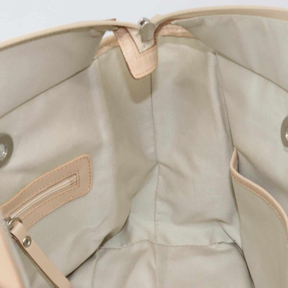 Burberry Nova Check Tote Canvas and Leather, BEIGE, CANVAS, Tote bag