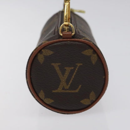Louis Vuitton Papillon Pochette Monogram Canvas, BROWN, CANVAS, Handbag