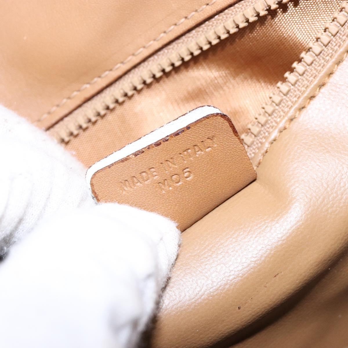 Celine Vintage Triomphe Shoulder Bag Canvas, BEIGE, CANVAS, Shoulder bag