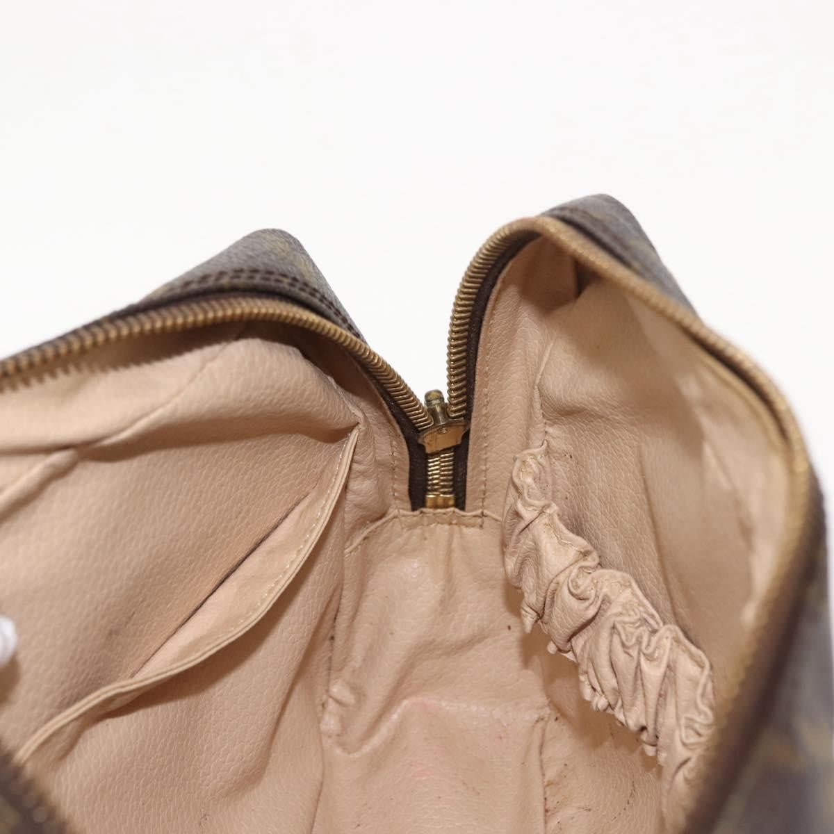 Louis Vuitton Trousse Toiletry Pouch Monogram Canvas, BROWN, CANVAS, Toiletry Case