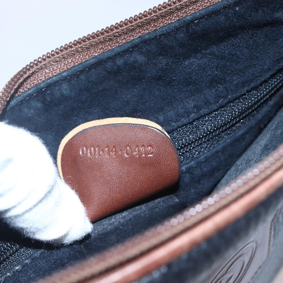 Gucci Vintage Shoulder Bag Leather, BLACK, LEATHER, Shoulder bag