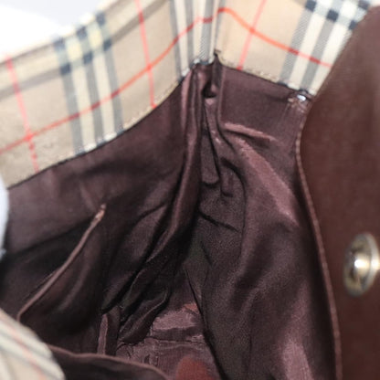 Burberry Nova Check Tote canvas check pattern, BEIGE, CANVAS, Tote bag