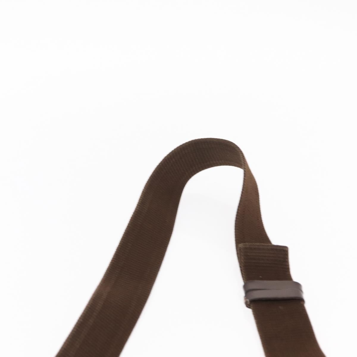 Louis Vuitton Pochette Gange Damier, BROWN, CANVAS, Clutche & pouche