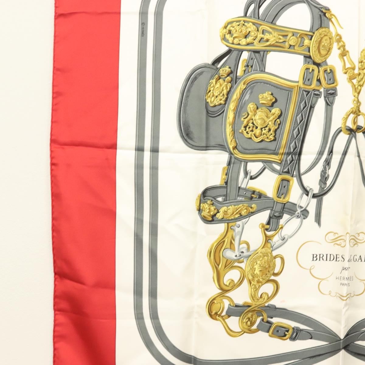 Hermes Carré 90 Silk multicolor, RED, SILK, Scarve & shawl