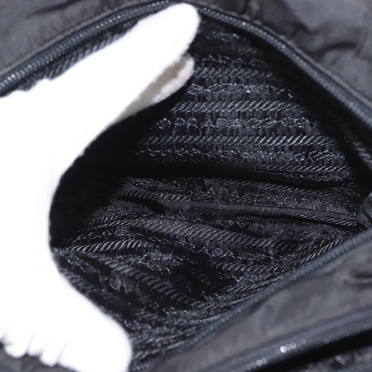 Prada Vintage Handbag Tessuto, BLACK, NYLON, Handbag