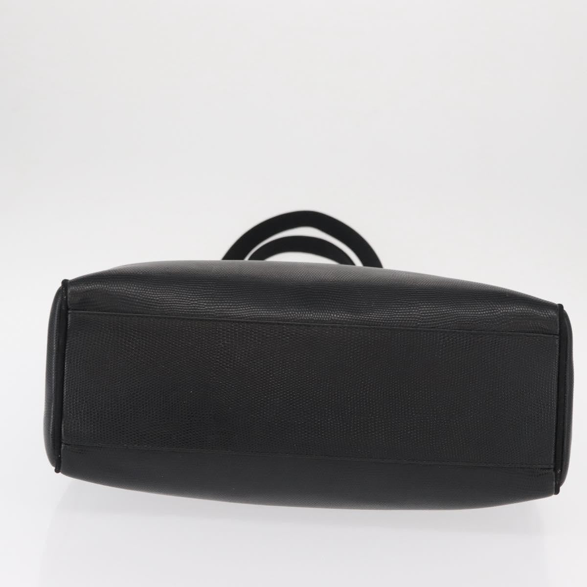 Salvatore Ferragamo Vala tote Leather, BLACK, LEATHER, Tote bag