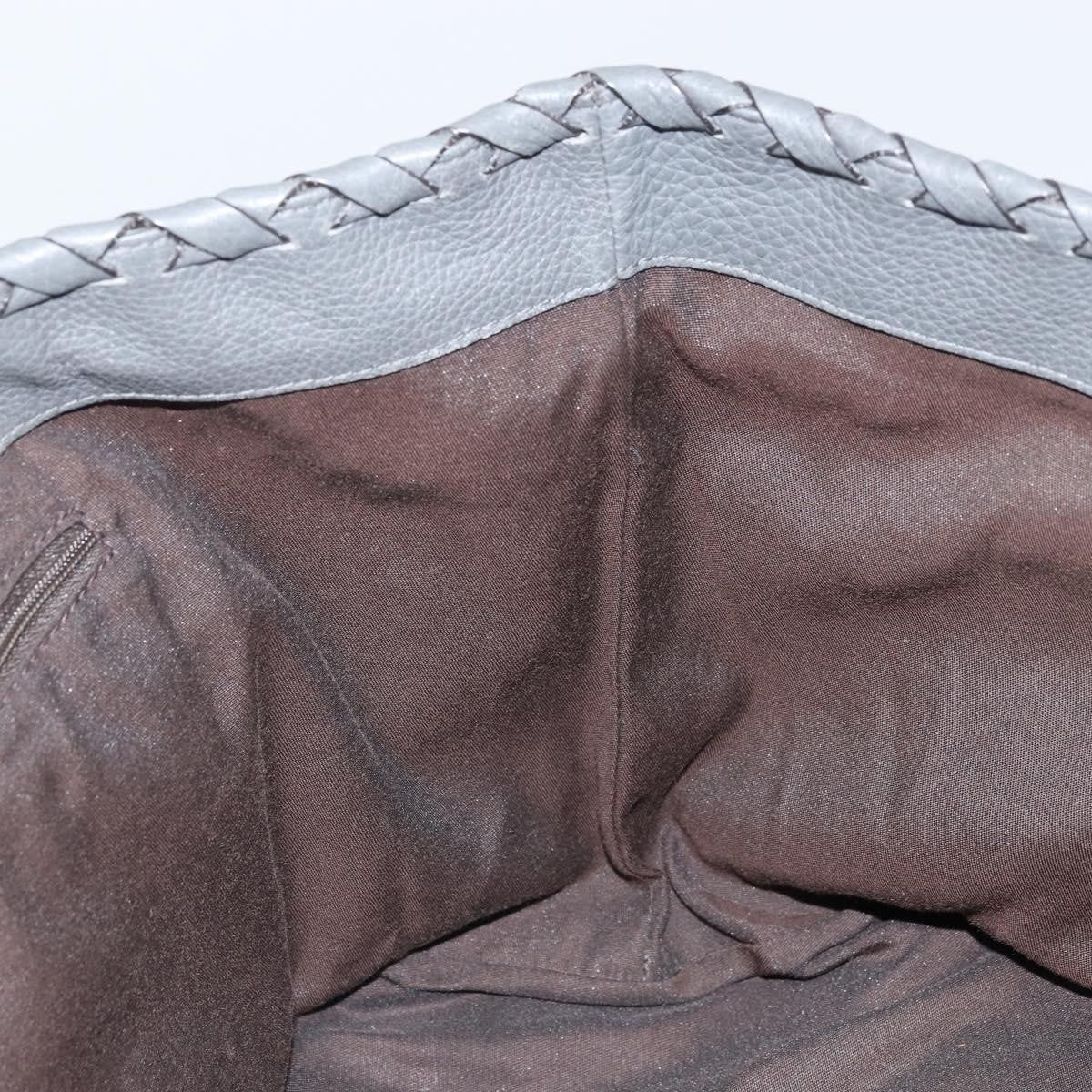 Gucci Bamboo Tassel Tote Leather, GRAY, LEATHER, Tote bag