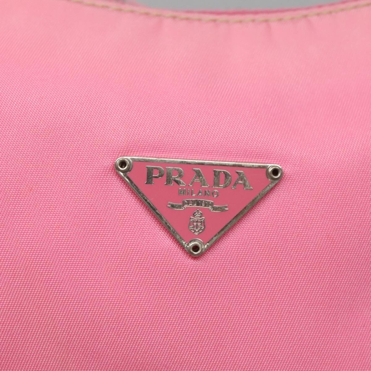 Prada Hobo Tessuto, PINK, NYLON, Clutche & pouche