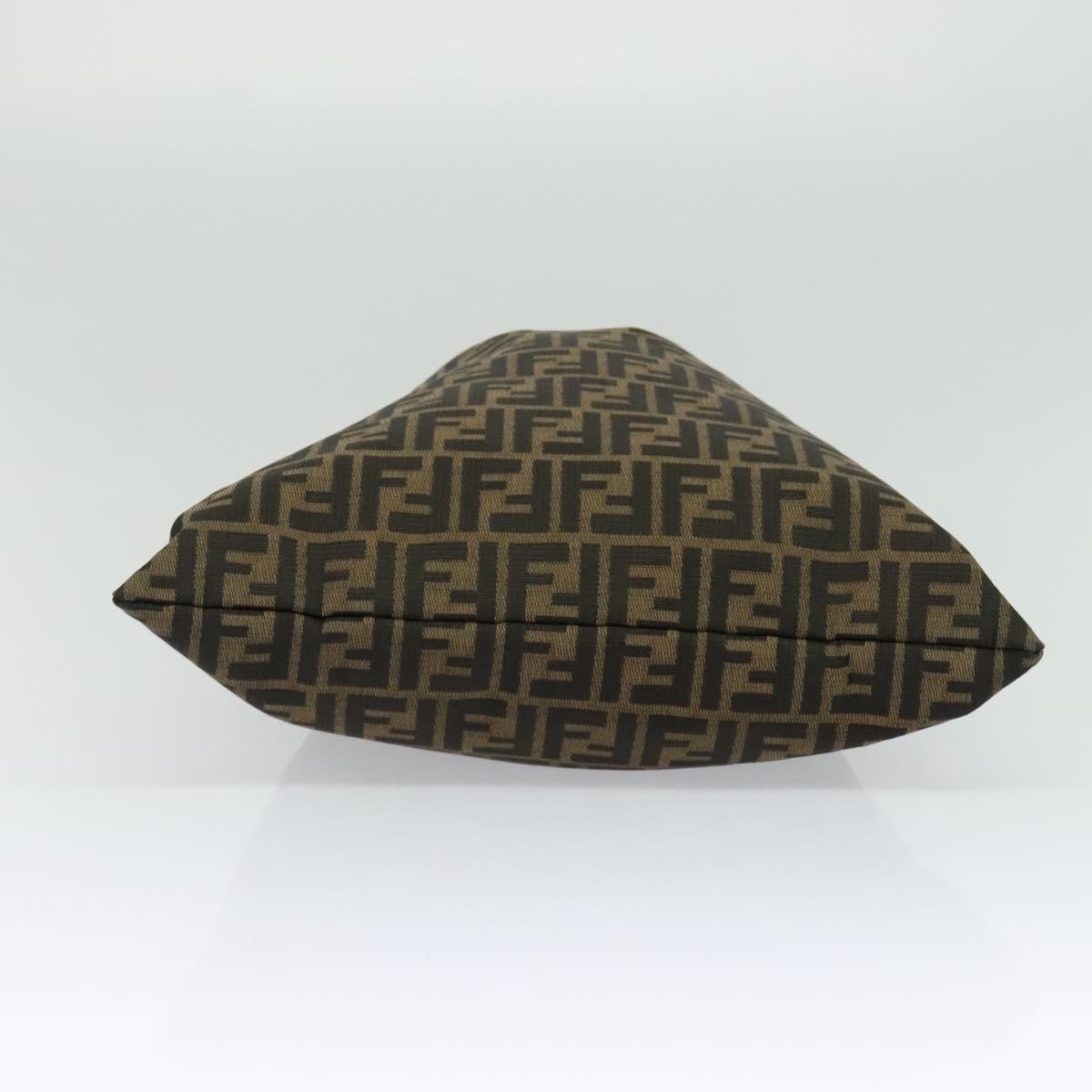 Fendi Zucca Tote bag FF motif, BROWN, CANVAS, Tote bag