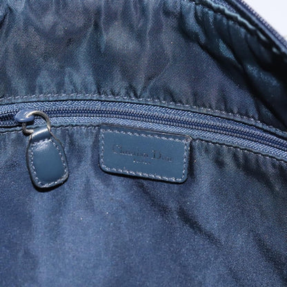 Christian Dior Vintage Trotter Messenger Bag Diorissimo Canvas, NAVY, CANVAS, Crossbody bag