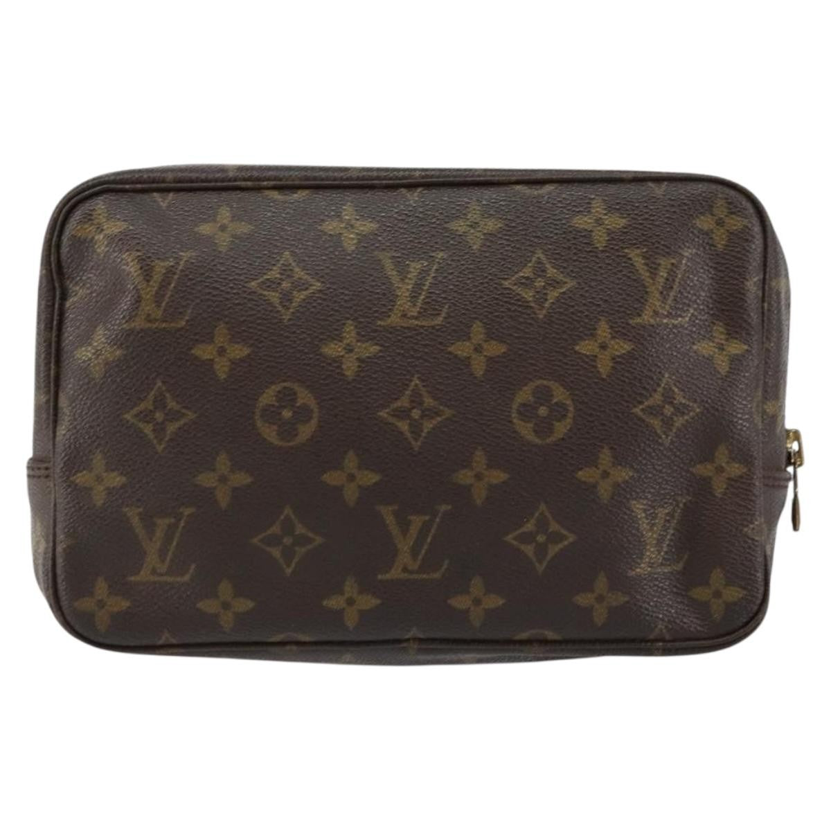 Louis Vuitton Trousse Toilette Monogram Canvas, BROWN, CANVAS, Clutche & pouche