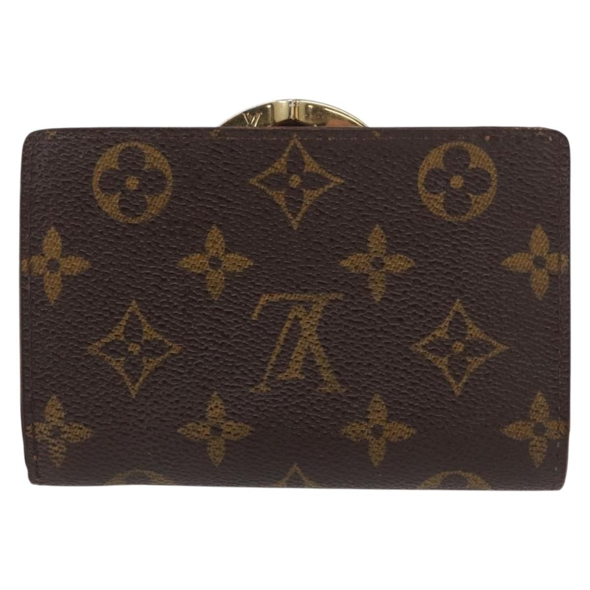 Louis Vuitton Portefeuille Viennois Monogram Canvas, BROWN, CANVAS, Wallets