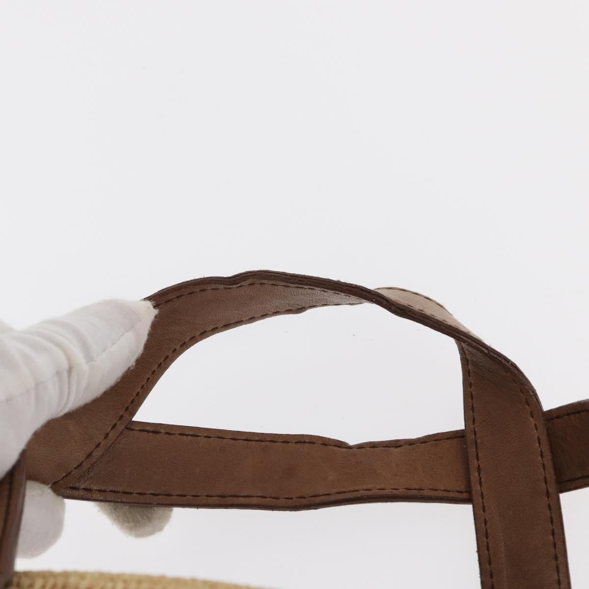 Saint Laurent Downtown Tote Raffia, BEIGE, WICKER, Tote bag