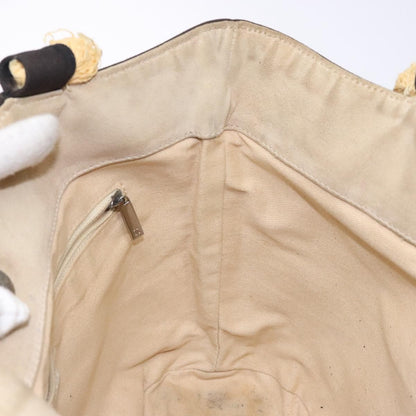 Chanel Camellia Flower Tote Canvas, BLACK, CANVAS, Tote bag