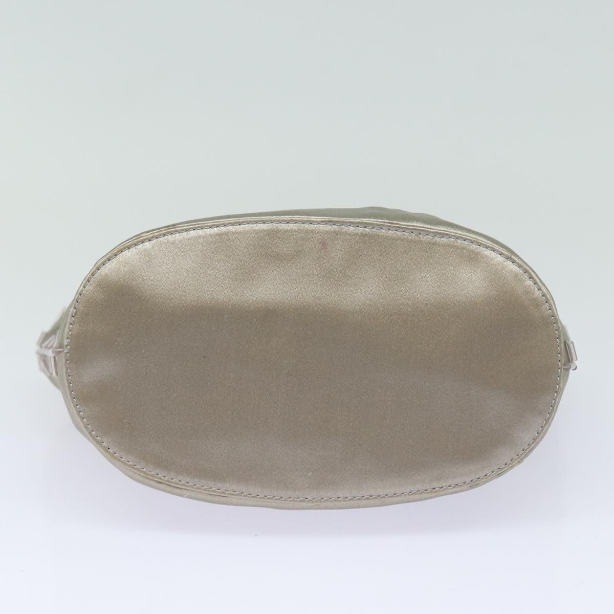 Prada Vintage Handbag Tessuto, SILVER, NYLON, Handbag