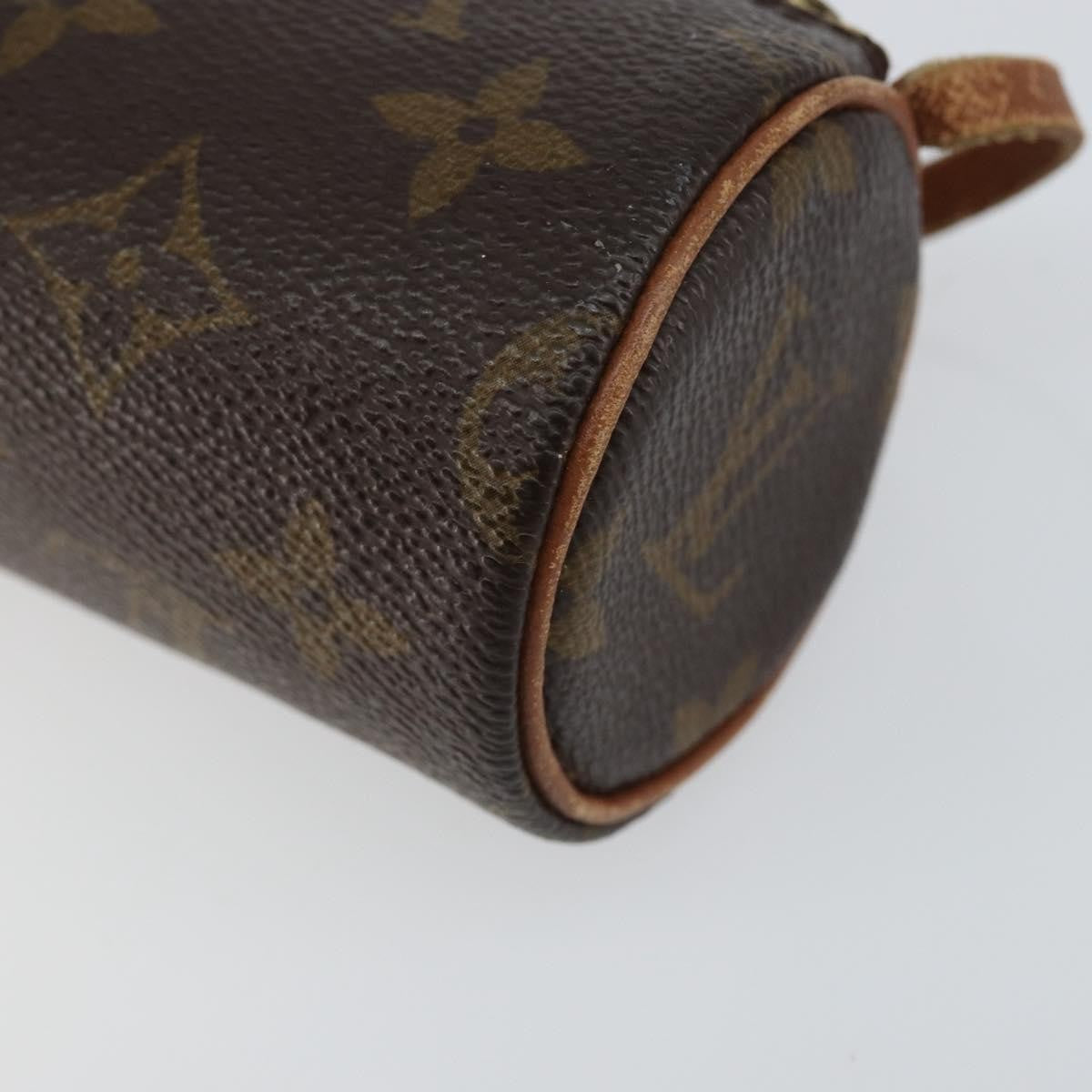 Louis Vuitton Papillon Pochette Monogram Canvas, BROWN, CANVAS, Clutche & pouche