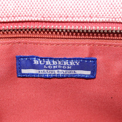 Burberry Blue Label Handbag Canvas, PINK, CANVAS, Handbag