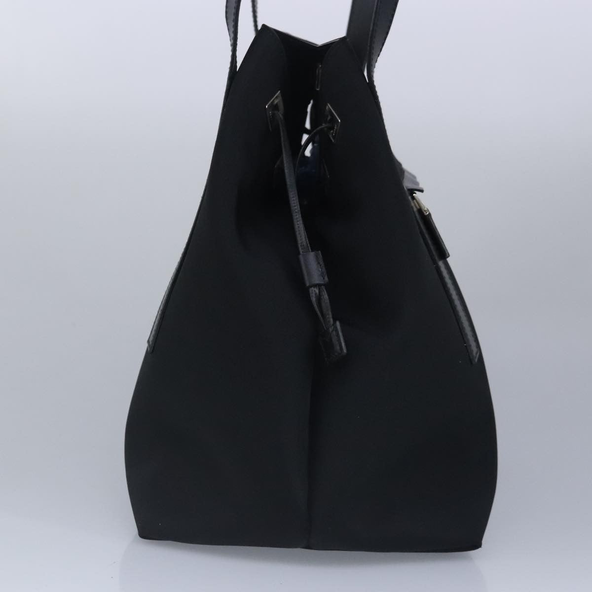 Gucci Gucci logo shoulder bag Canvas, BLACK, CANVAS, Shoulder bag