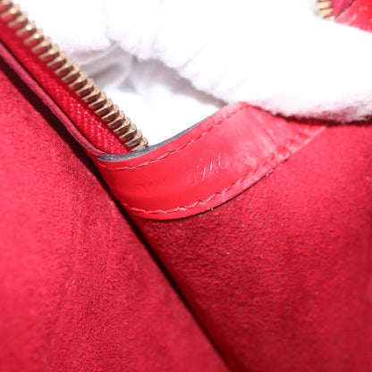 Louis Vuitton Lussac Handbag Epi Leather, RED, LEATHER, Shoulder bag