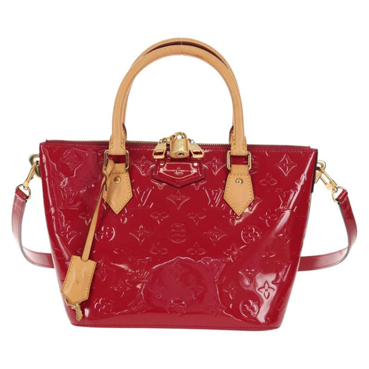 Louis Vuitton Montebello Handbag Monogram Vernis, PINK, PATENT_LEATHER, Handbag