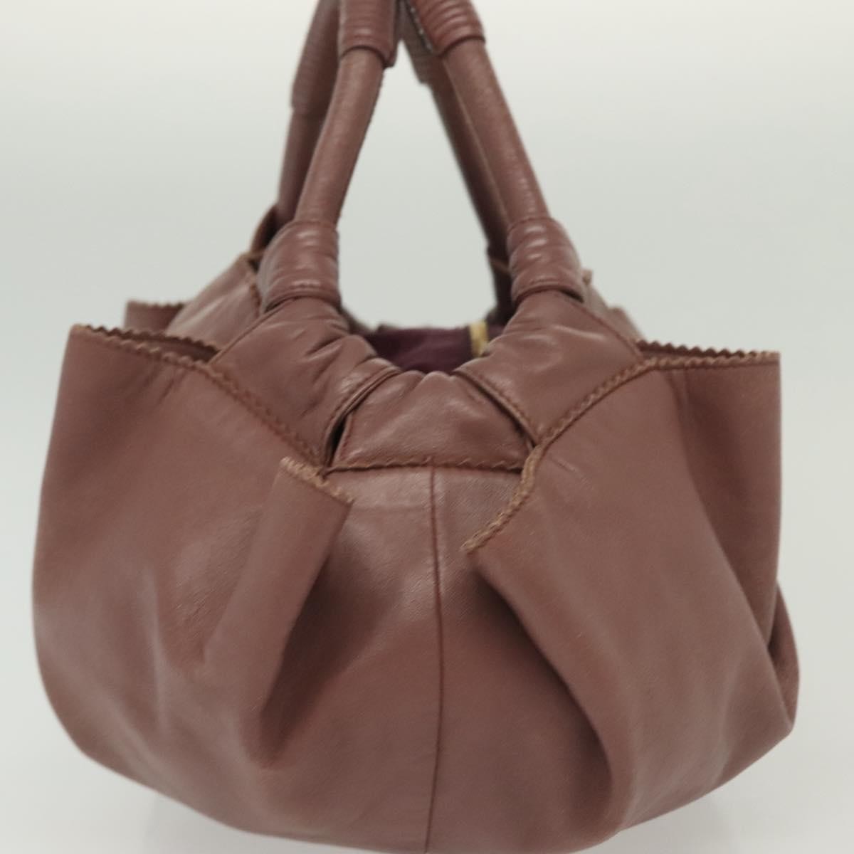 Loewe Anagram Logo Nappa Aire Hand Bag Leather, PINK, LEATHER, Handbag